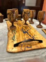 Lightning wooden cup - Image 5