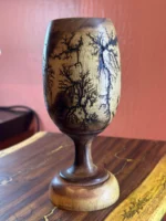 Lightning wooden cup - Image 8