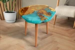 Round turquoise metalic - Image 11
