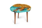 Round turquoise metalic - Image 5