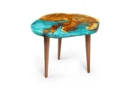 Round turquoise metalic - Image 6